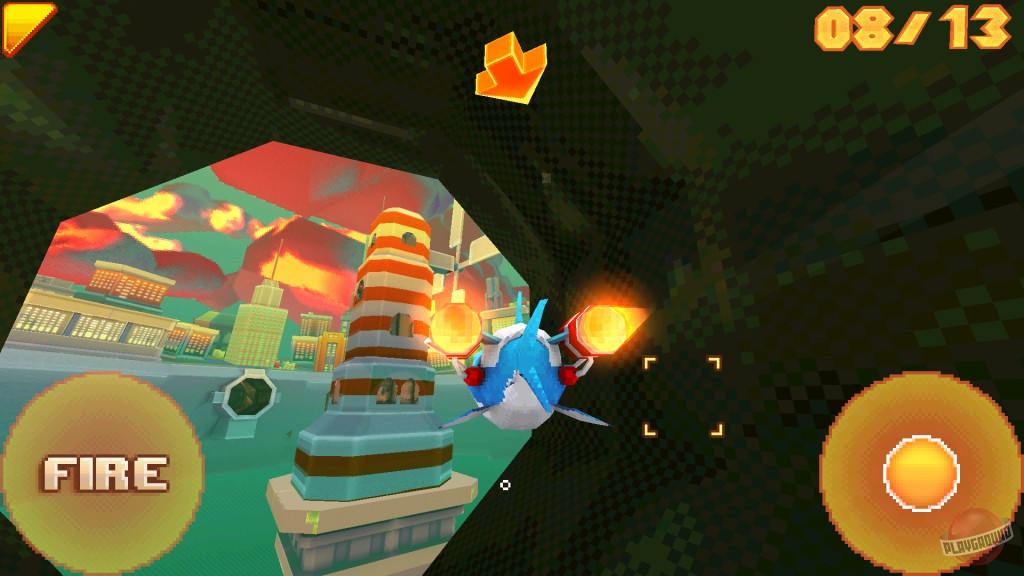 Скриншот из игры Pixwing - 1