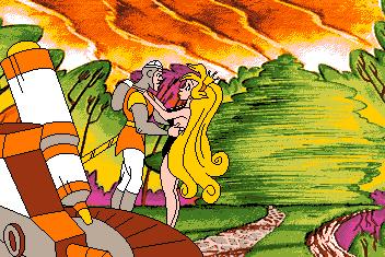 Скриншот из игры Dragon's Lair 3: The Curse of Mordread - 15