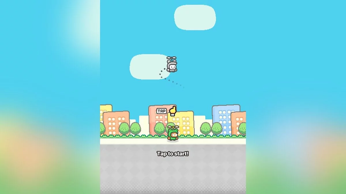 Скриншот из игры Swing Copters 2 - 10