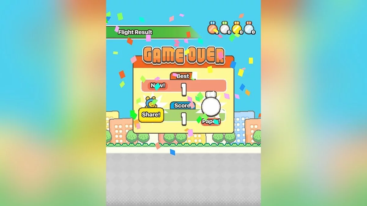 Скриншот из игры Swing Copters 2 - 7
