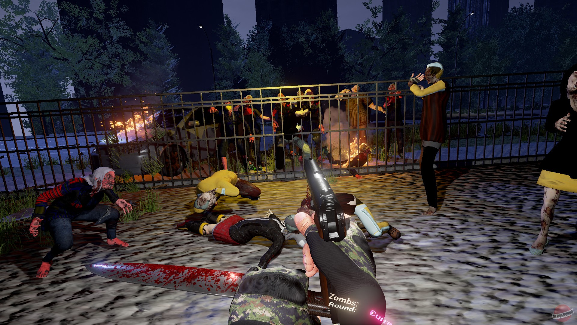 Скриншот из игры ZombVR - 30