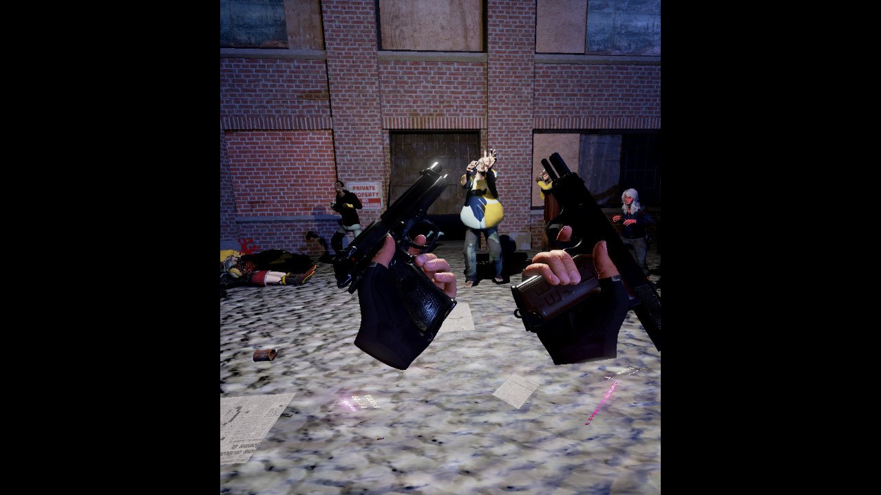 Скриншот из игры ZombVR - 4