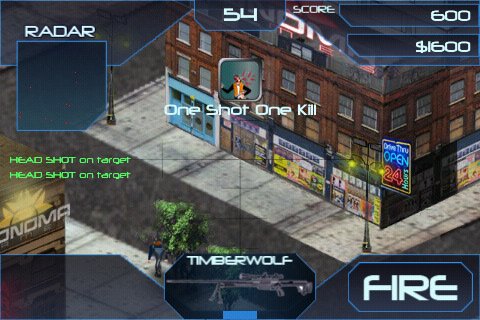 Скриншот из игры Sniper Strike - 2