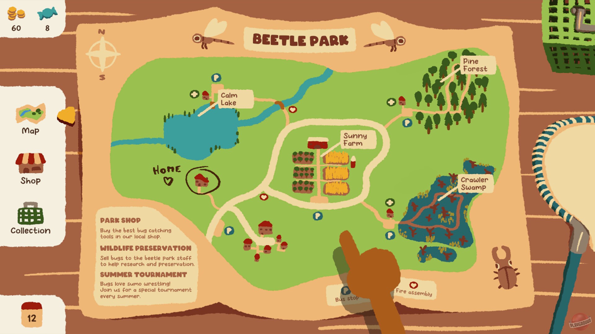 Скриншот из игры Kabuto Park - 9