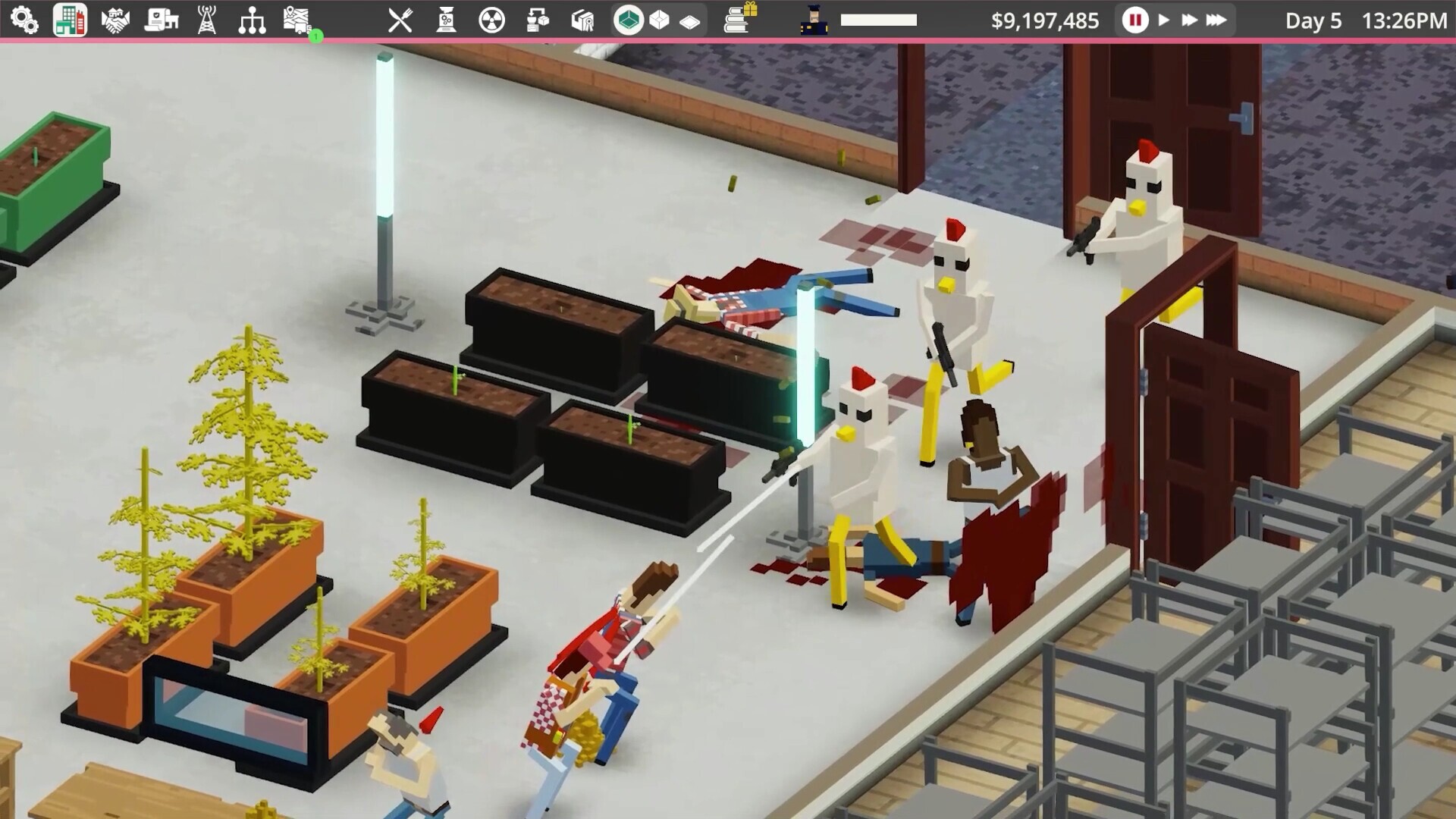 Скриншот из игры Definitely Not Fried Chicken - 45