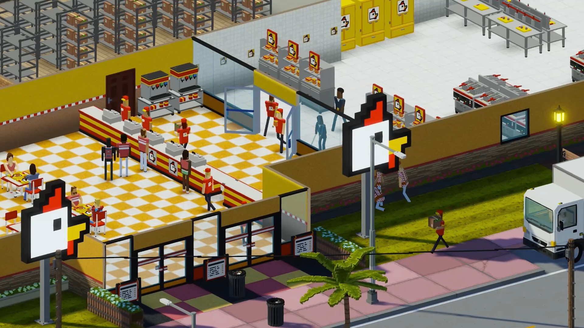 Скриншот из игры Definitely Not Fried Chicken - 41