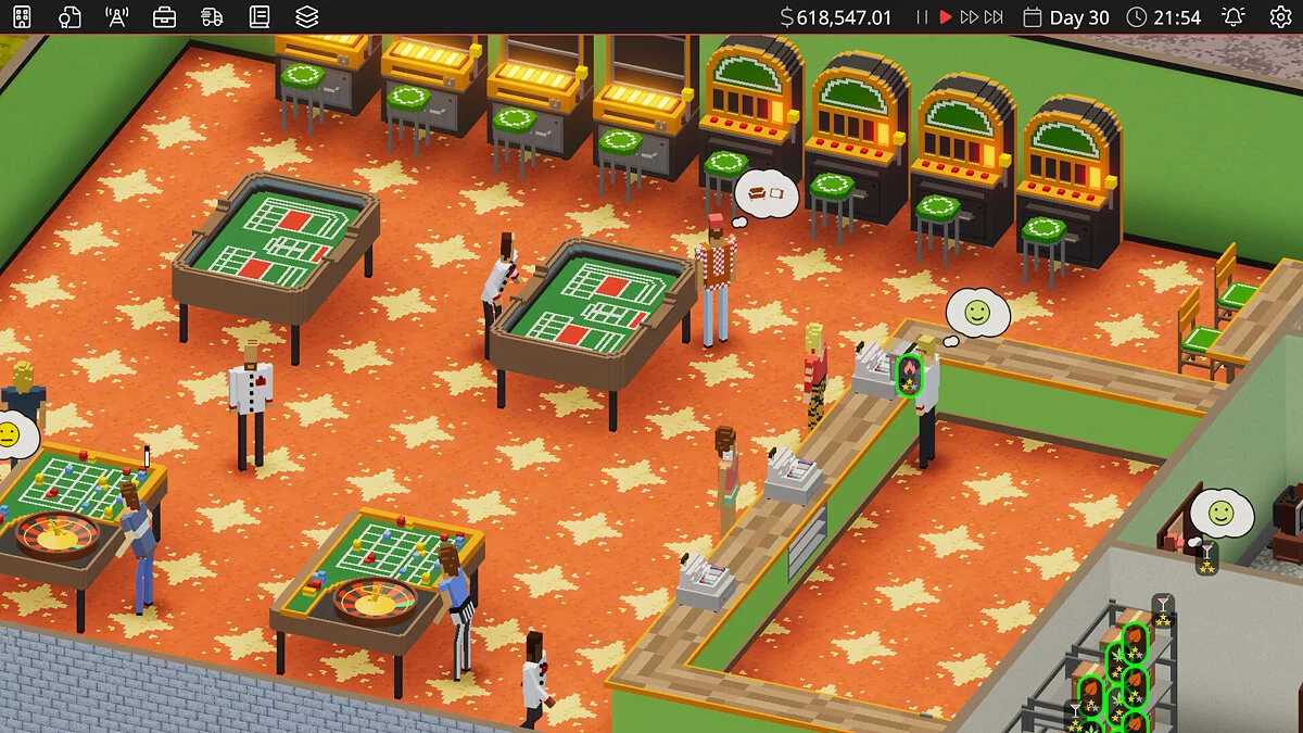 Скриншот из игры Definitely Not Fried Chicken - 3