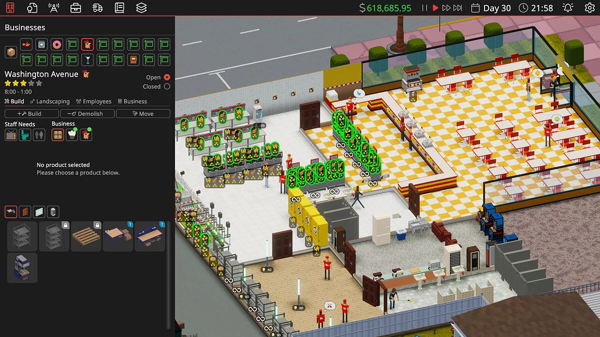 Скриншот из игры Definitely Not Fried Chicken - 26