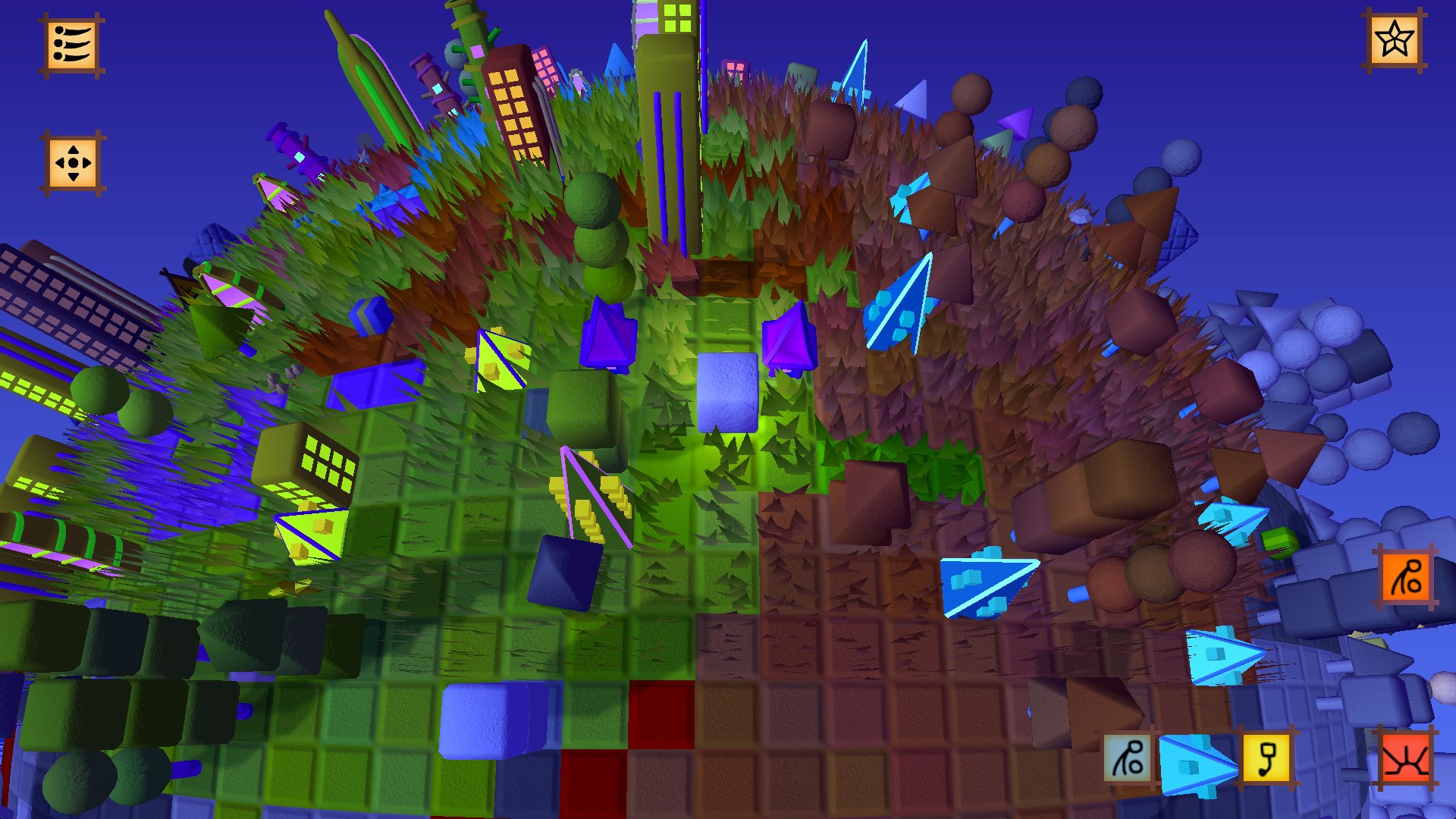 Скриншот из игры Cube & Star: An Arbitrary Love - 1