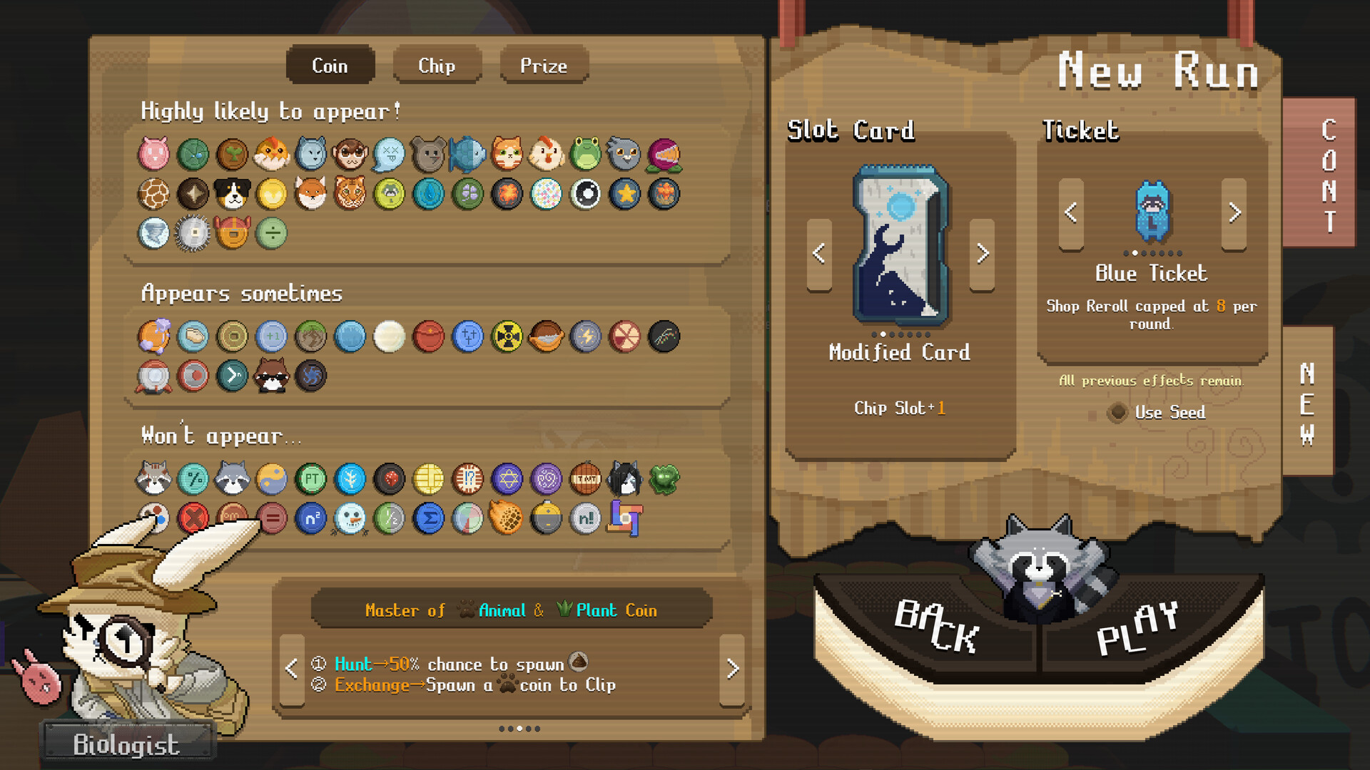 Скриншот из игры RACCOIN: Coin Pusher Roguelike - 16