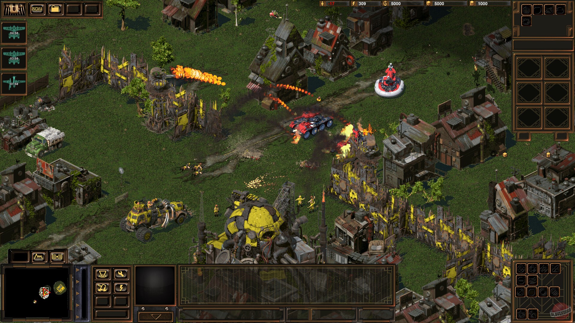 Скриншот из игры D.O.R.F. Real-Time Strategic Conflict - 7