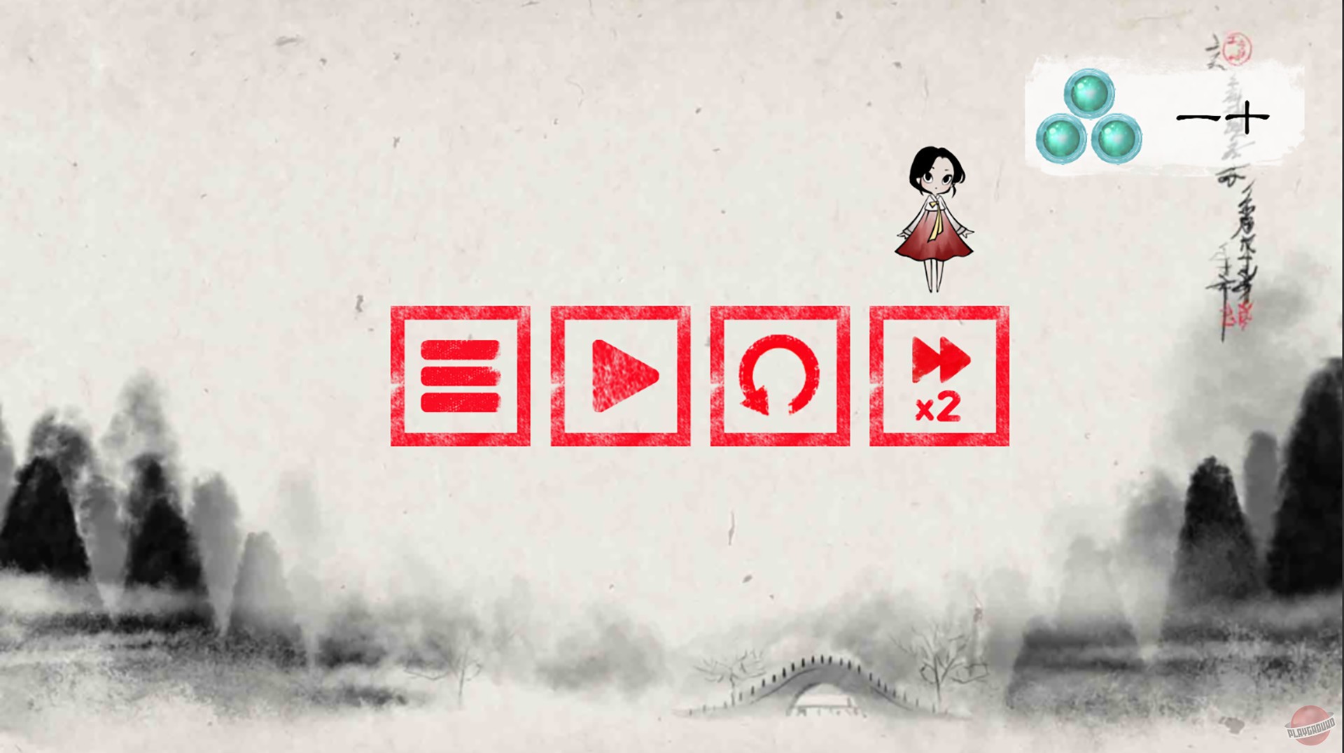 Скриншот из игры Lynn, The Girl Drawn On Puzzles - 5