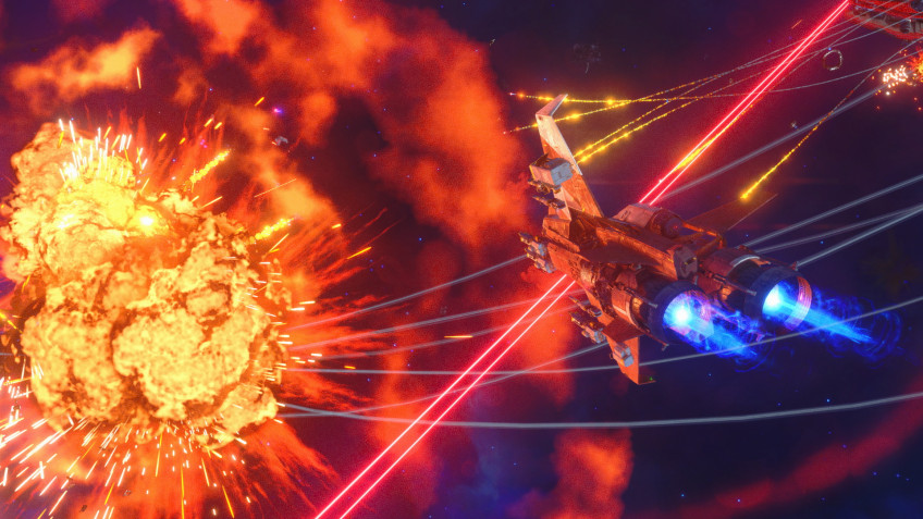 Скриншот из игры Rebel Galaxy Outlaw - 2