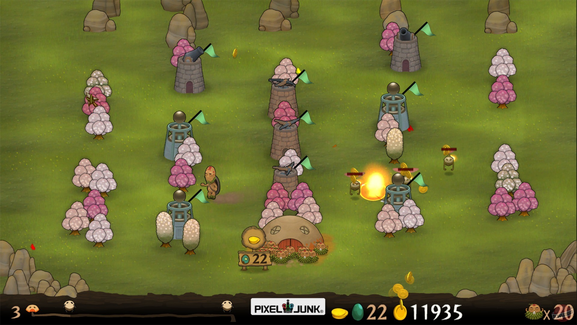 Скриншот из игры PixelJunk Monsters - 23