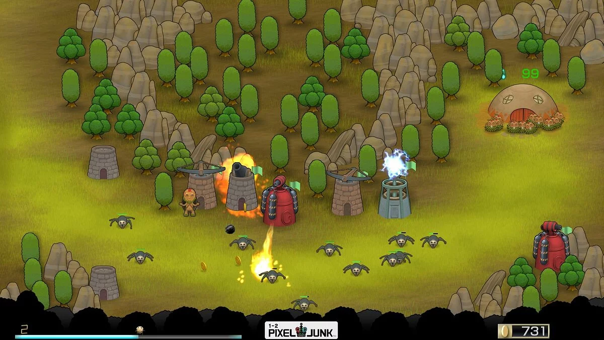 Скриншот из игры PixelJunk Monsters - 22