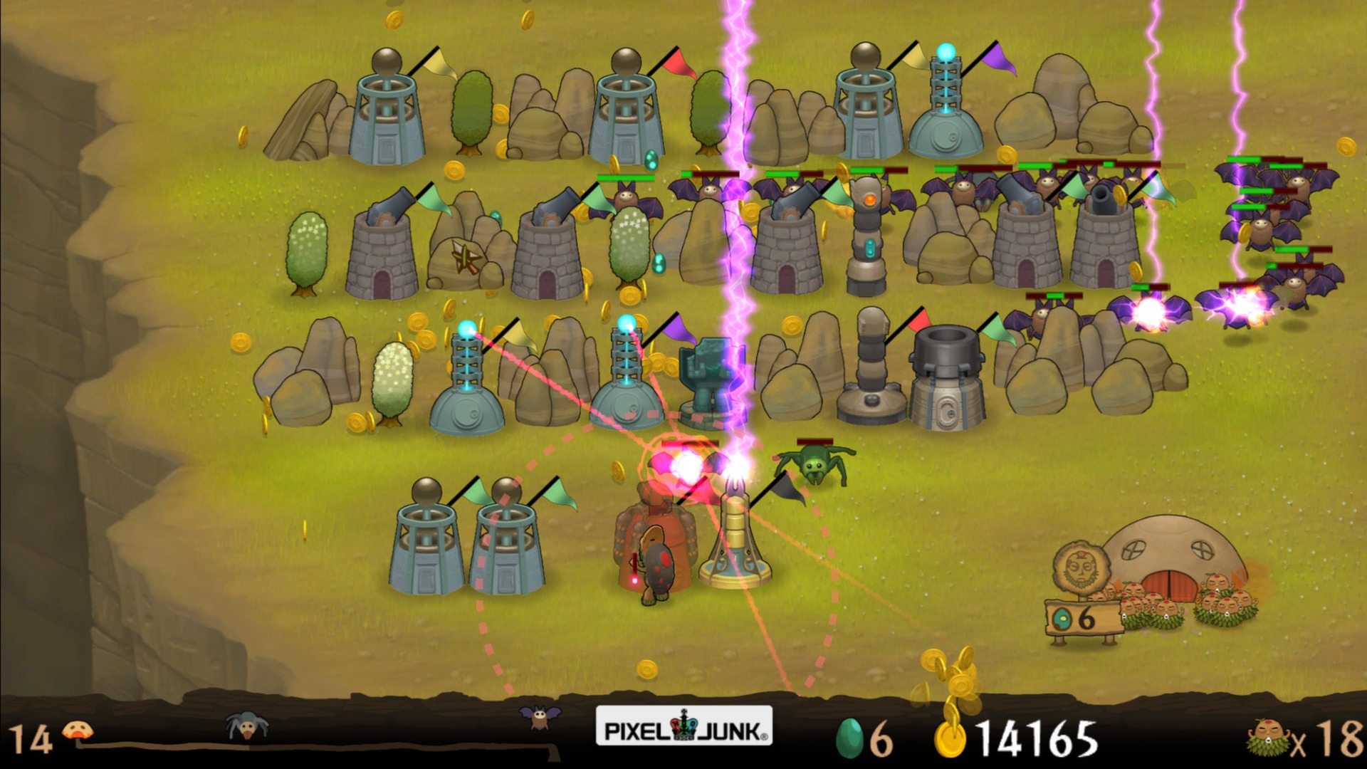 Скриншот из игры PixelJunk Monsters - 27