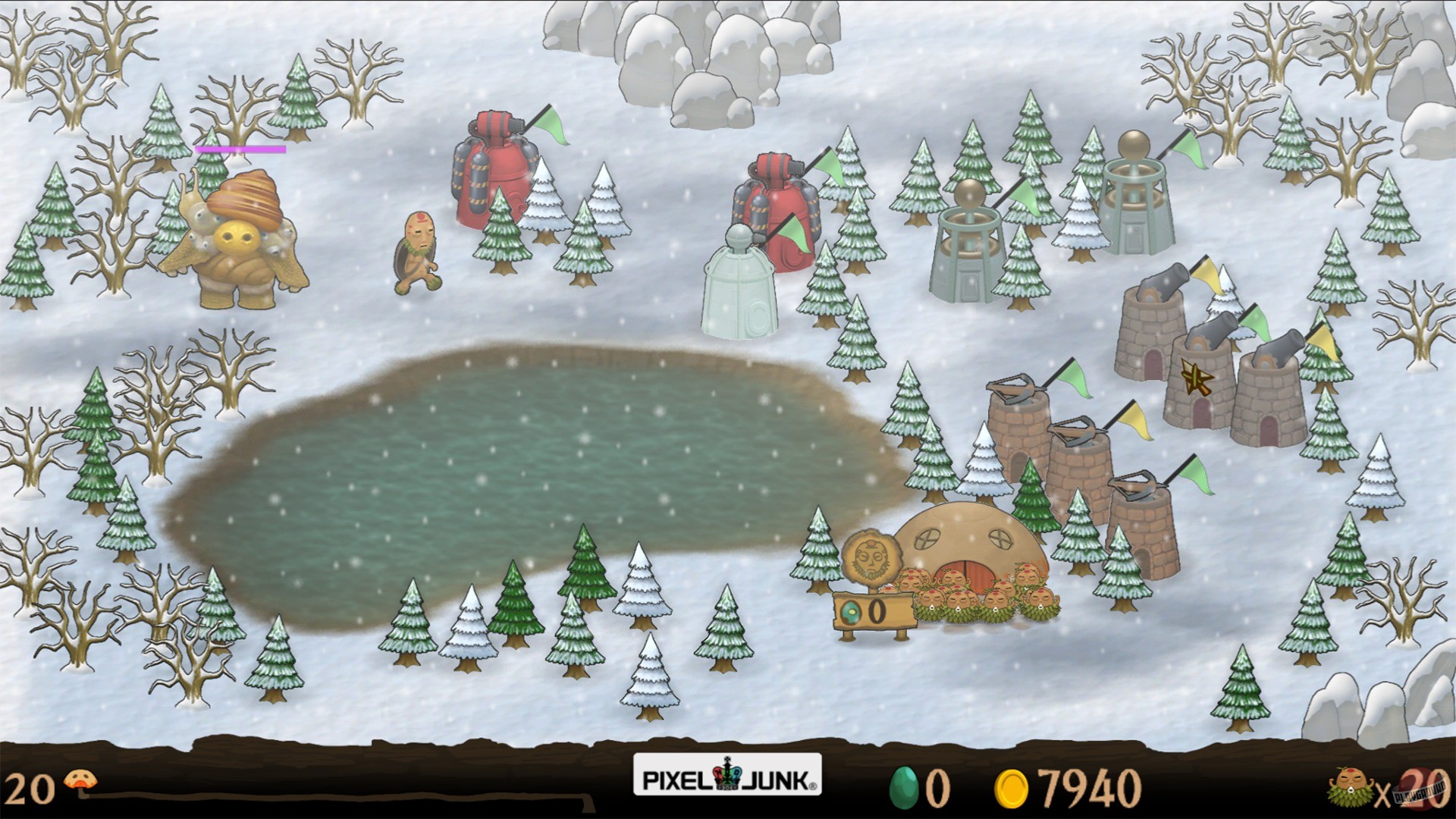 Скриншот из игры PixelJunk Monsters - 8