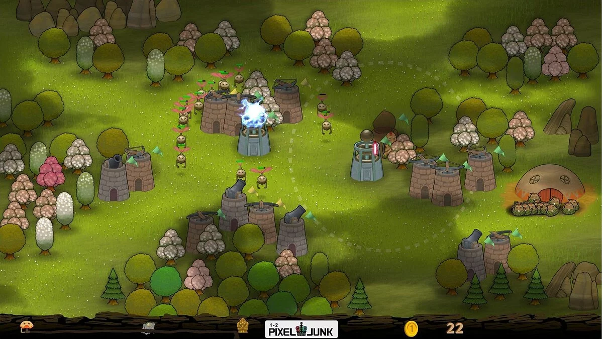 Скриншот из игры PixelJunk Monsters - 2