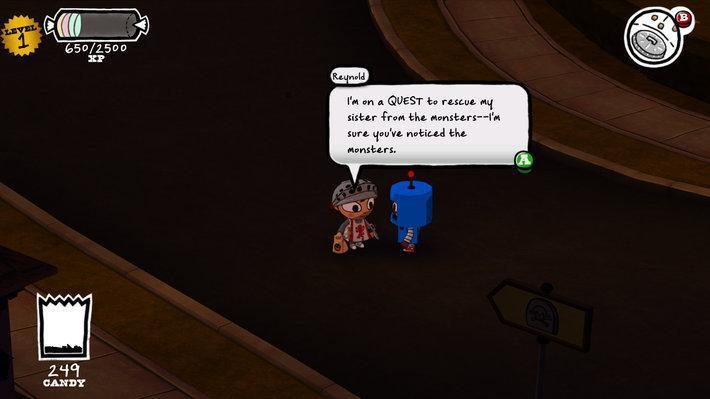 Скриншот из игры Costume Quest - 57