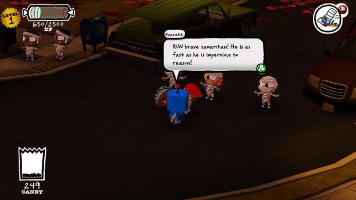 Скриншот из игры Costume Quest - 8