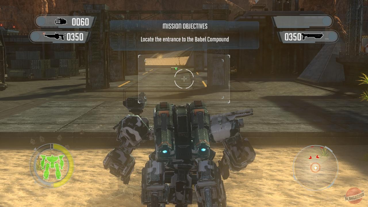 Скриншот из игры Front Mission Evolved - 48
