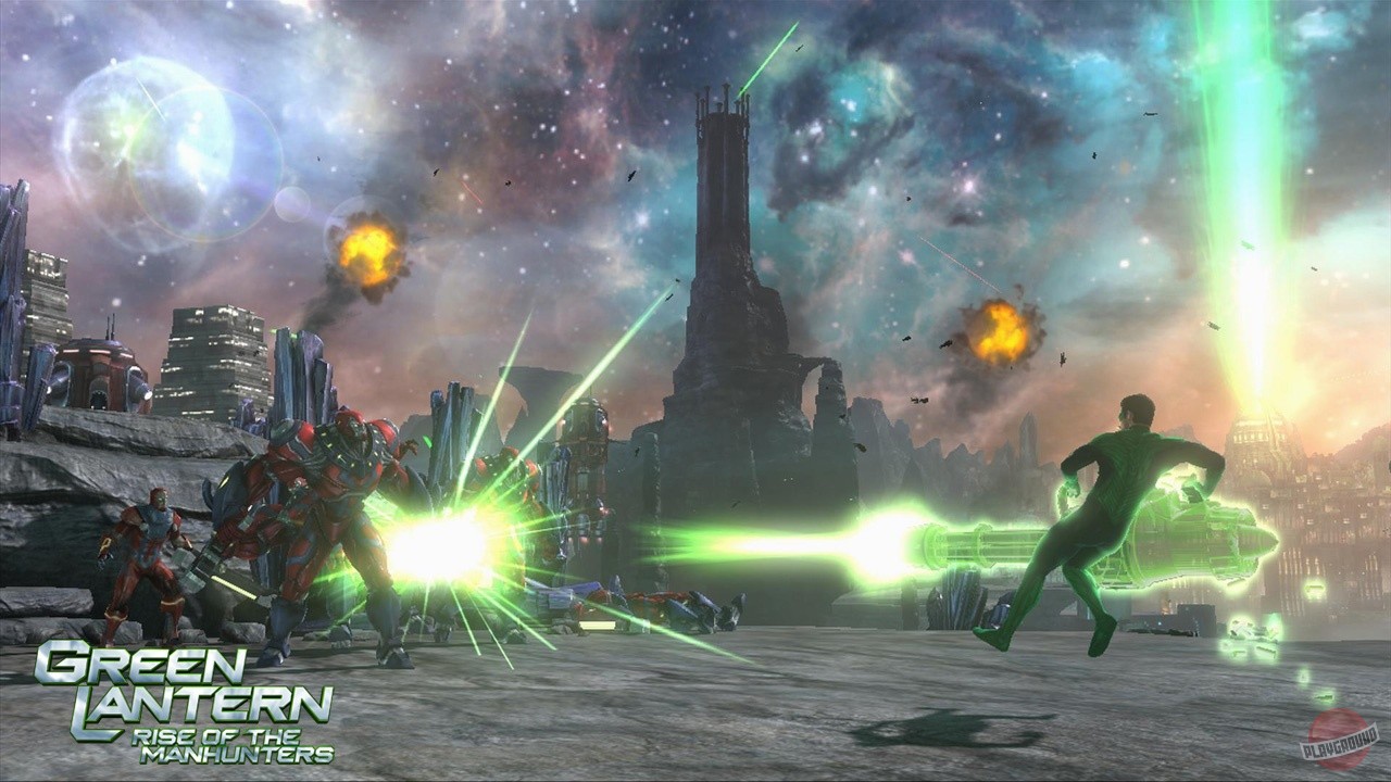 Скриншот из игры Green Lantern: Rise of the Manhunters - 32