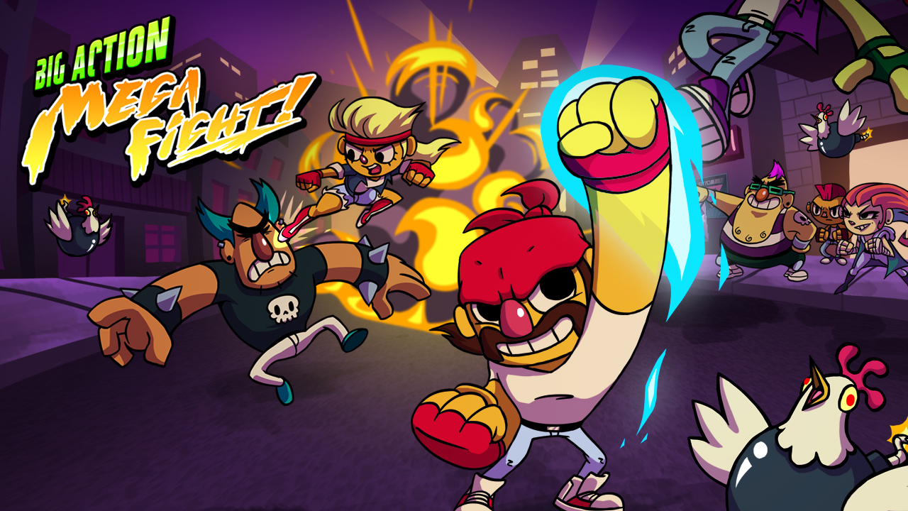Скриншот из игры Big Action Mega Fight! - 9