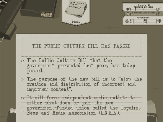 Скриншот из игры The Westport Independent - 38