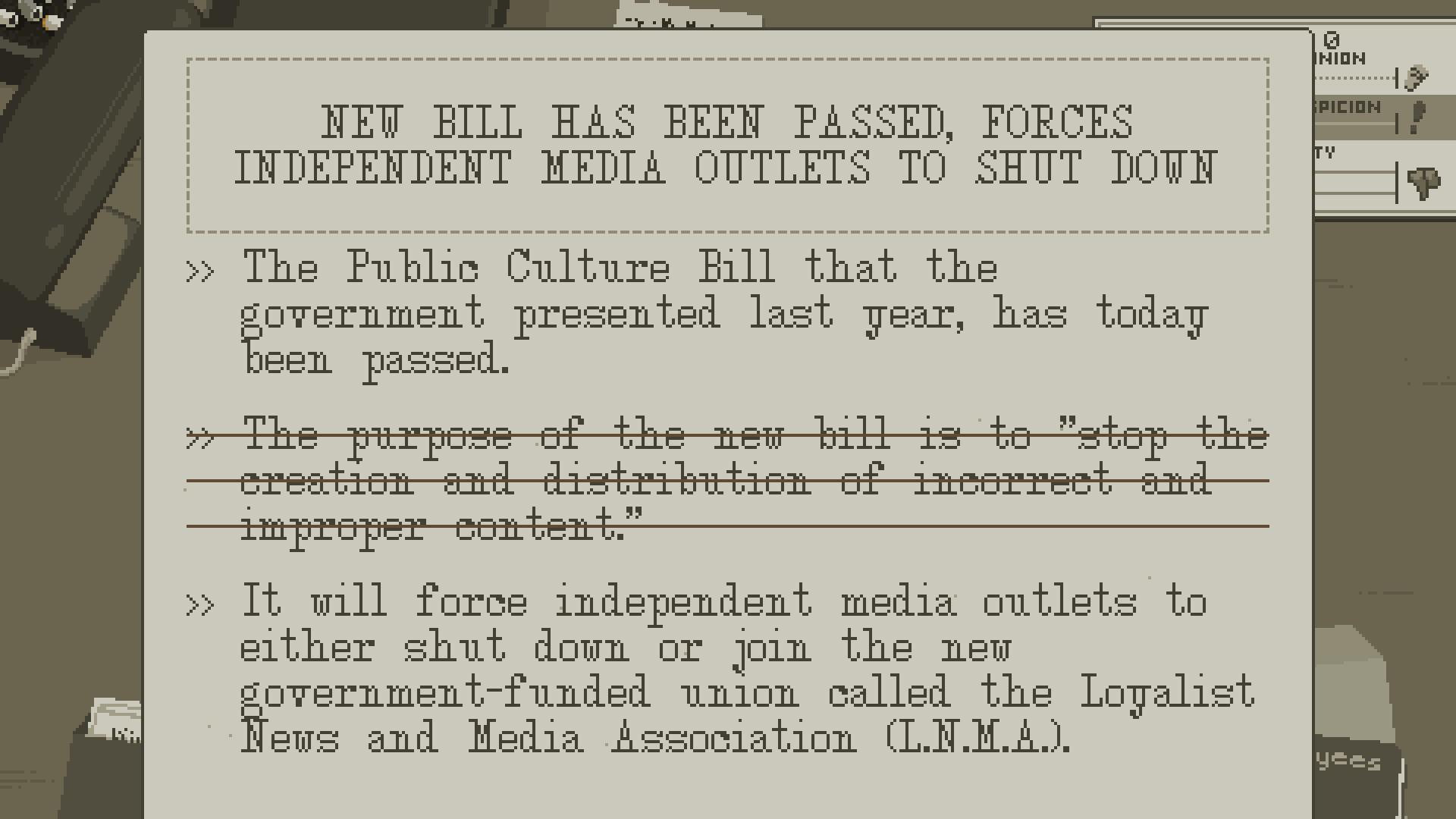 Скриншот из игры The Westport Independent - 40