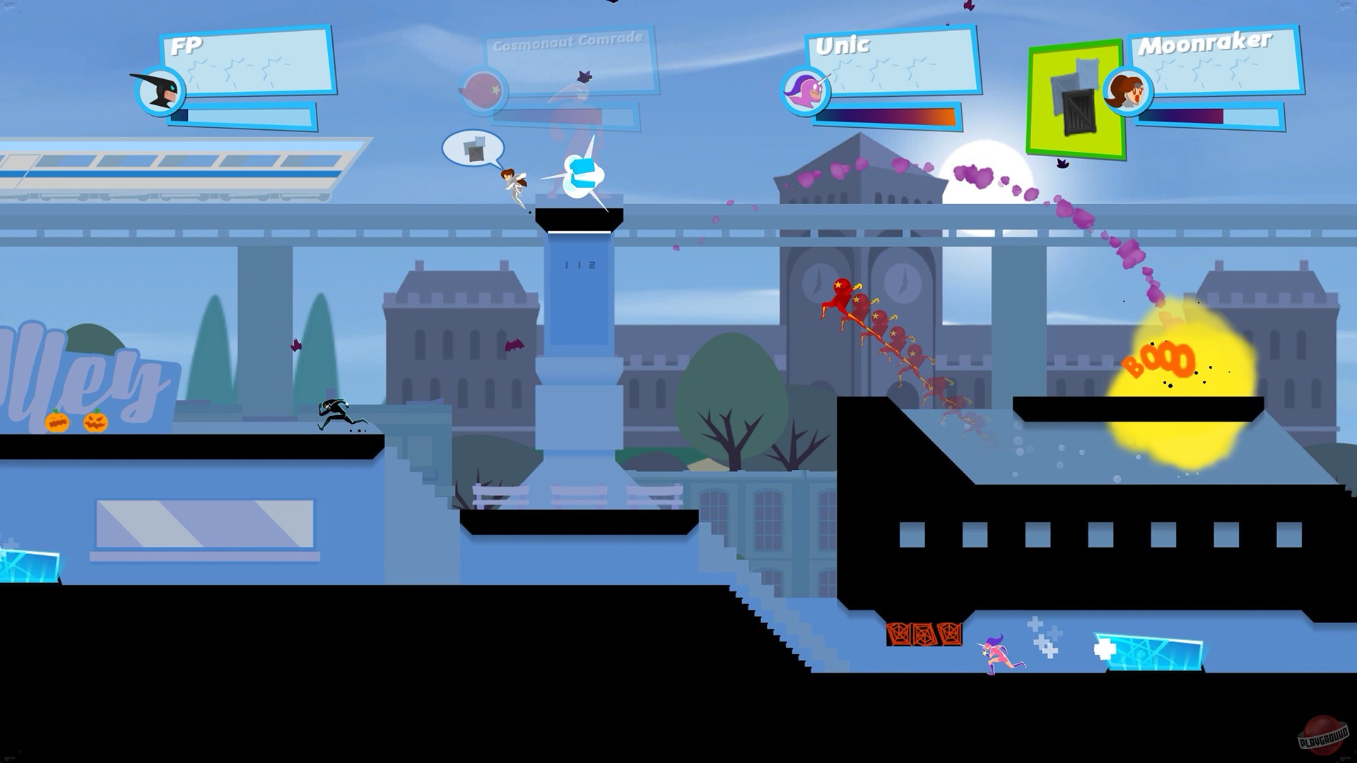 Скриншот из игры SpeedRunners - 9