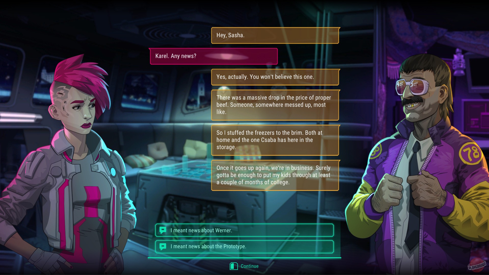 Скриншот из игры HeistGeist - 3