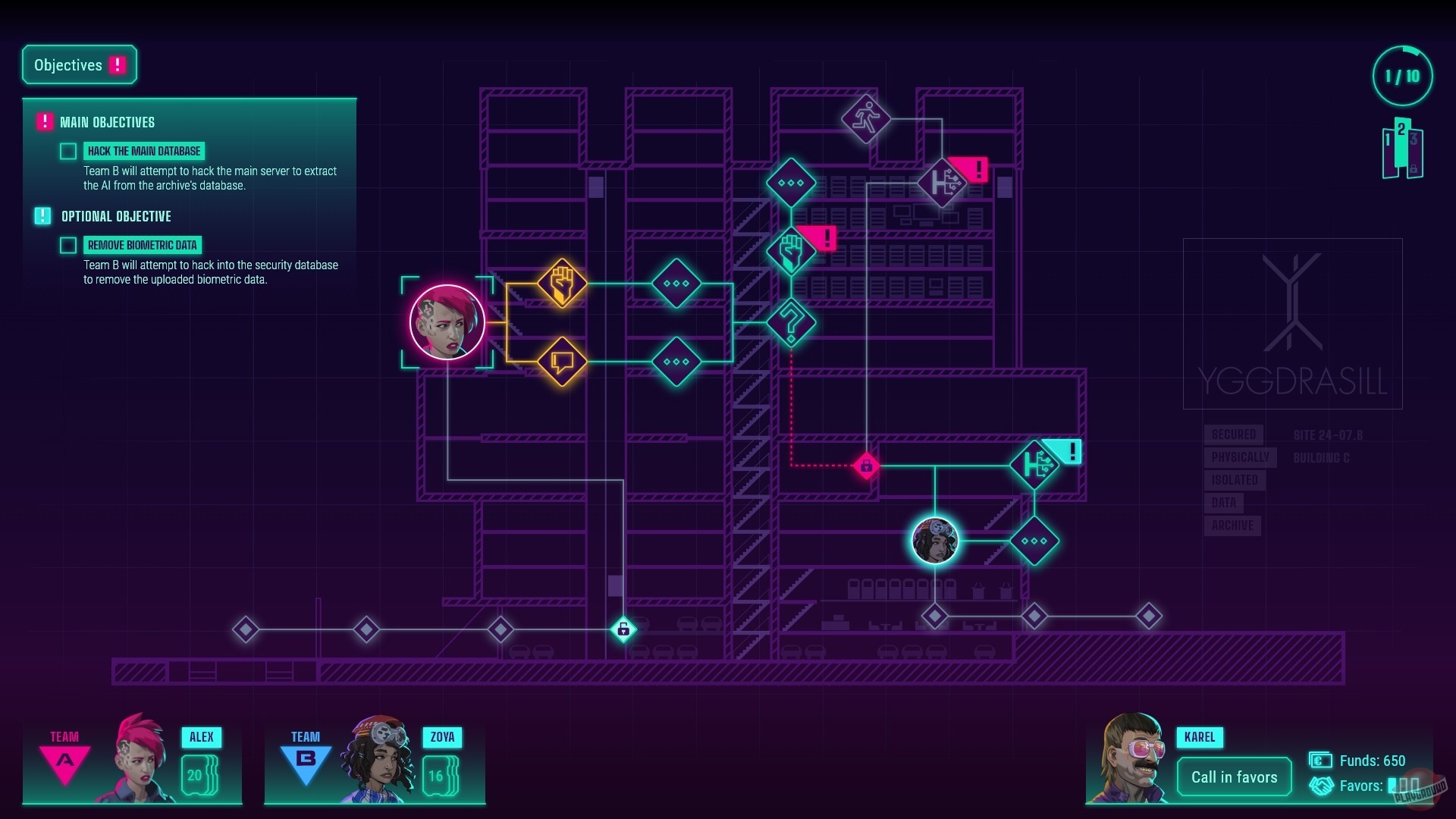 Скриншот из игры HeistGeist - 4