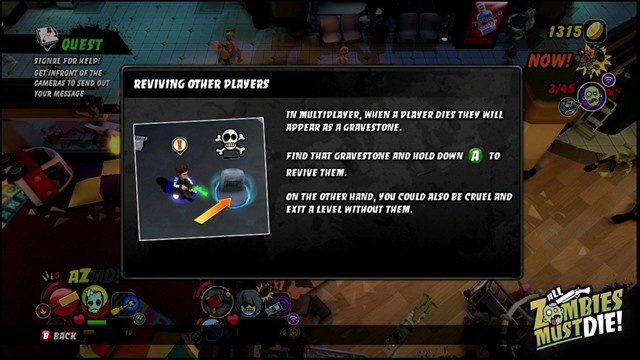 Скриншот из игры All Zombies Must Die! - 1