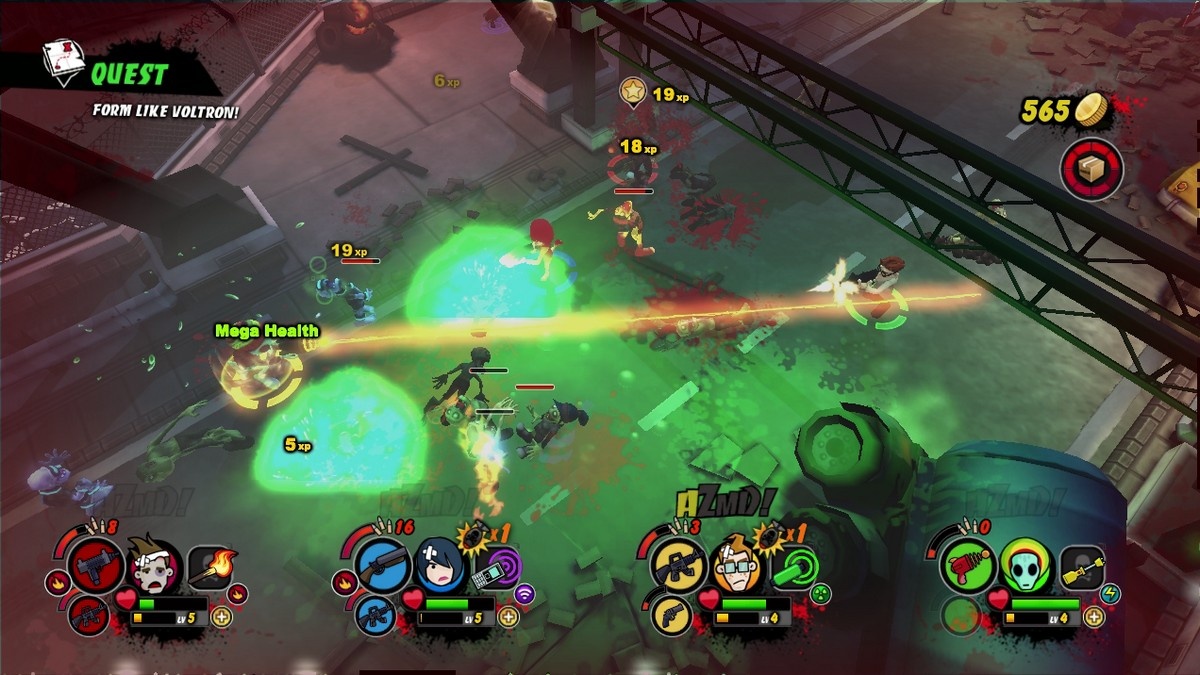 Скриншот из игры All Zombies Must Die! - 44