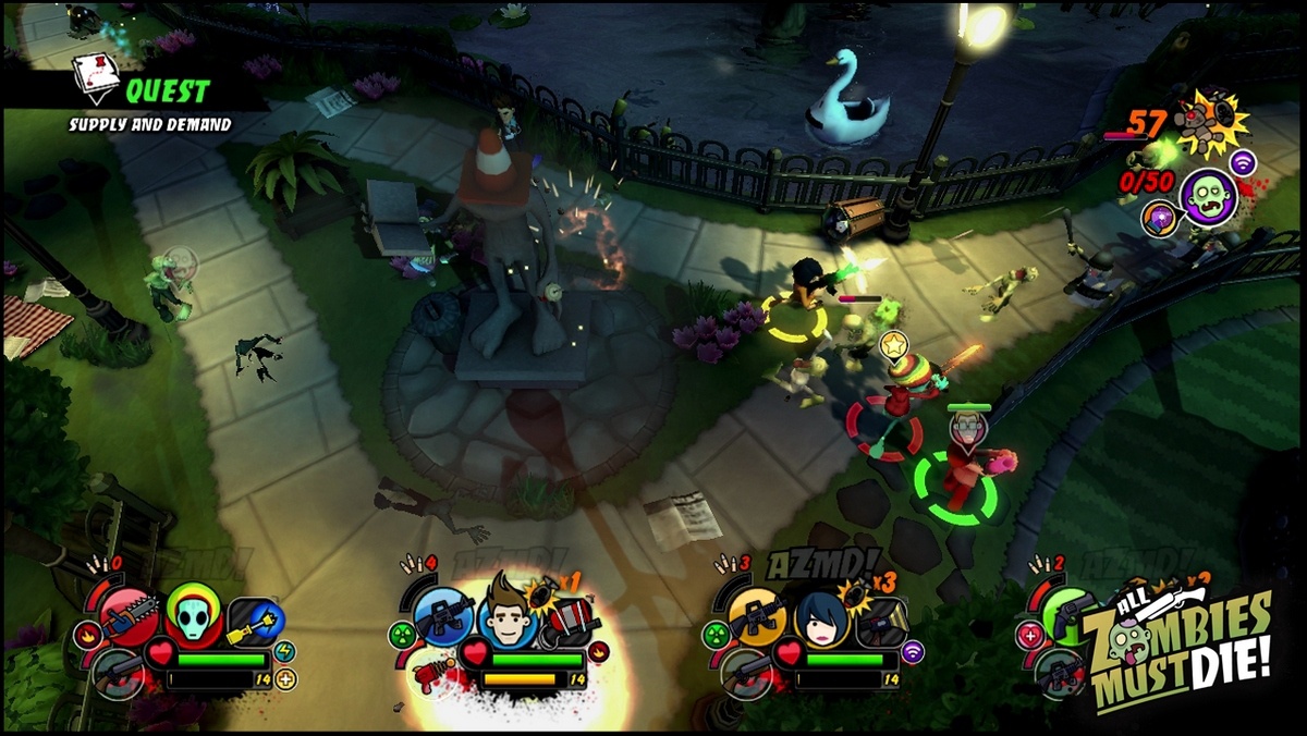 Скриншот из игры All Zombies Must Die! - 41