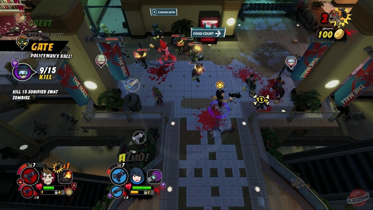 Скриншот из игры All Zombies Must Die! - 2