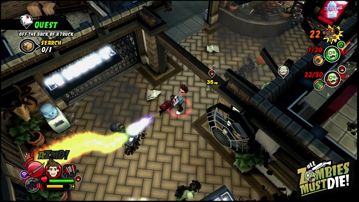 Скриншот из игры All Zombies Must Die! - 27