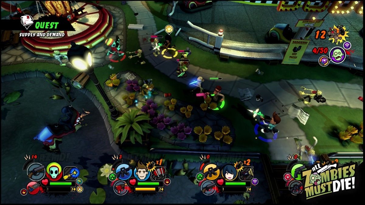 Скриншот из игры All Zombies Must Die! - 36
