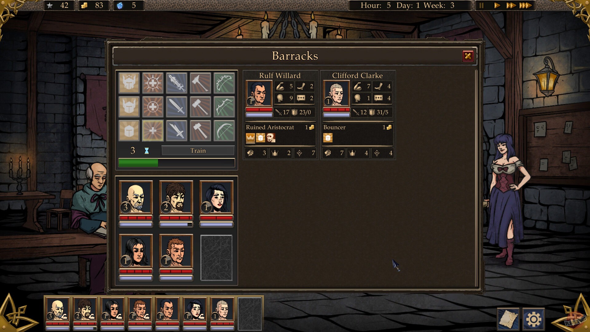 Скриншот из игры Blades For Hire - 3