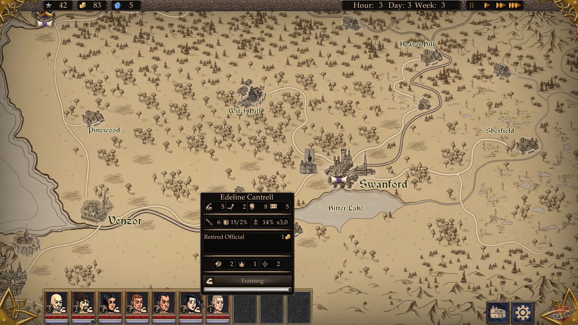 Скриншот из игры Blades For Hire - 9