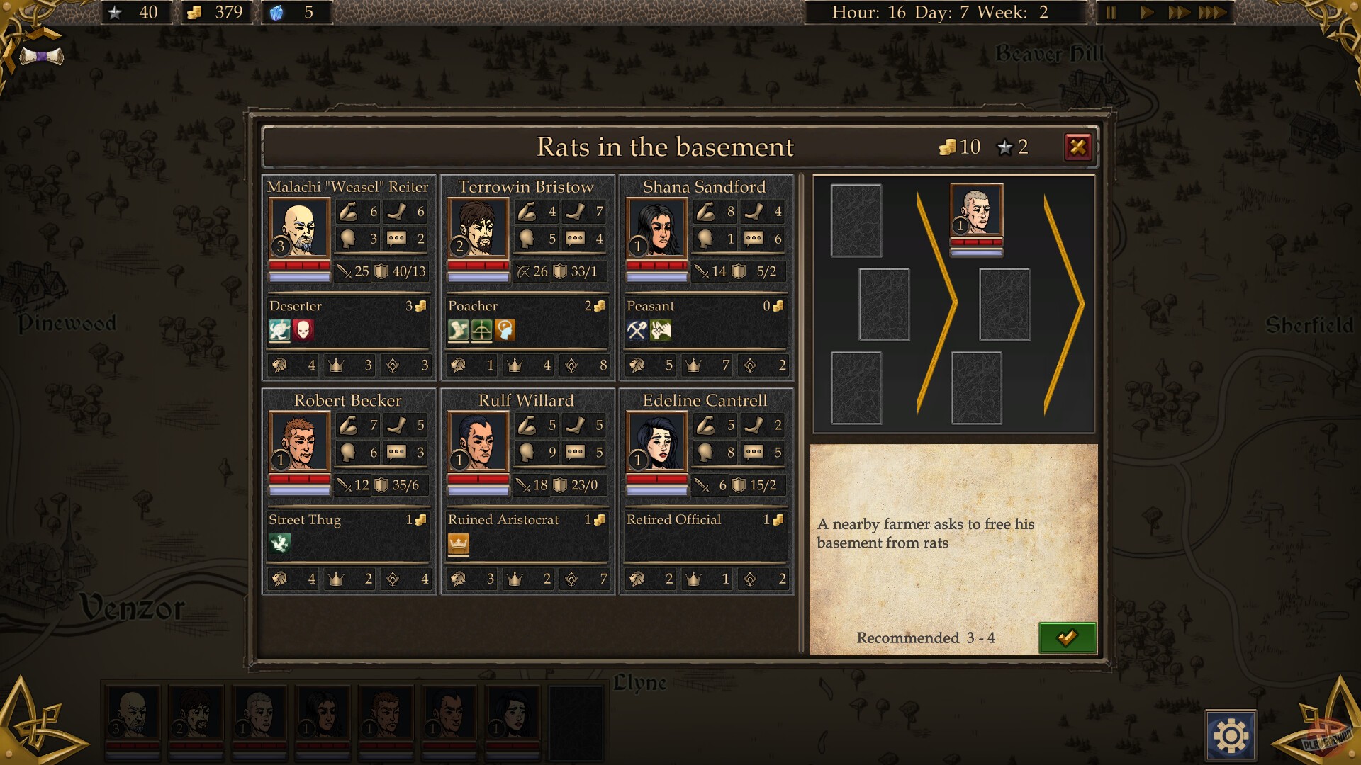 Скриншот из игры Blades For Hire - 10