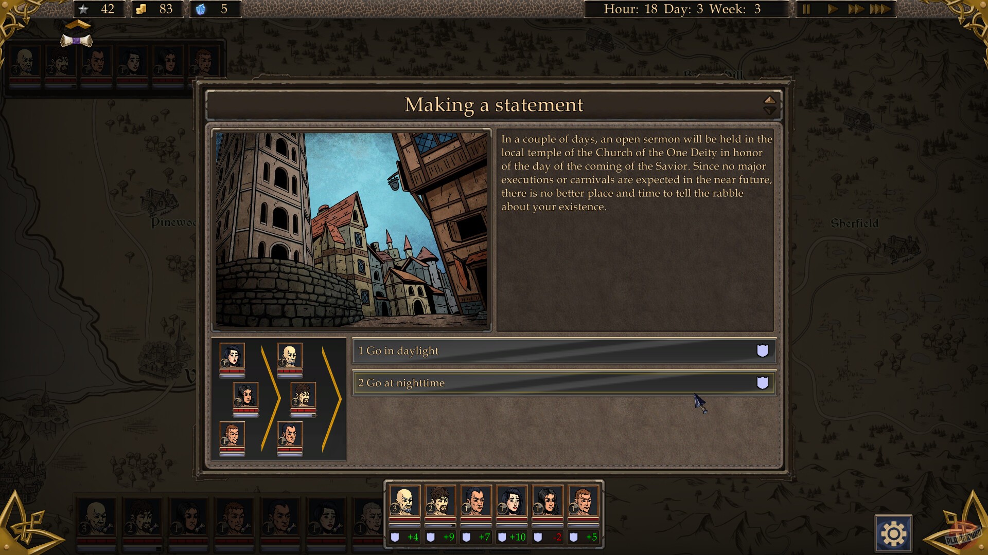 Скриншот из игры Blades For Hire - 5