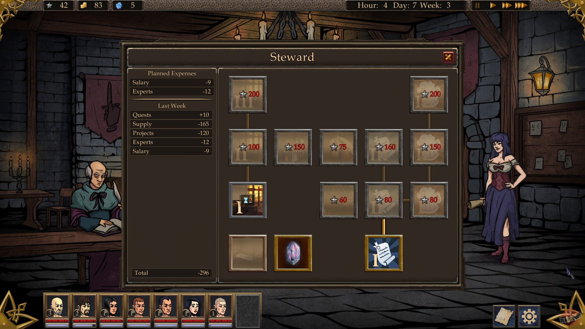 Скриншот из игры Blades For Hire - 6