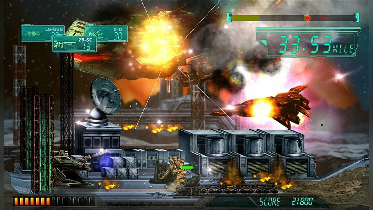 Скриншот из игры Assault Suit Leynos - 7