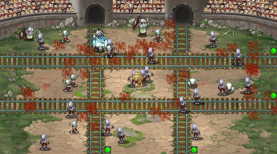 Скриншот из игры Zombies & Trains! - 3