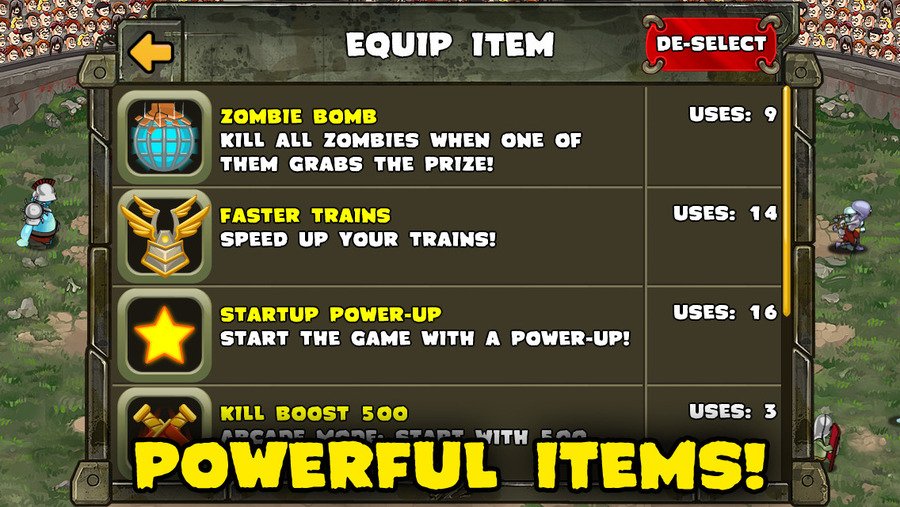 Скриншот из игры Zombies & Trains! - 11