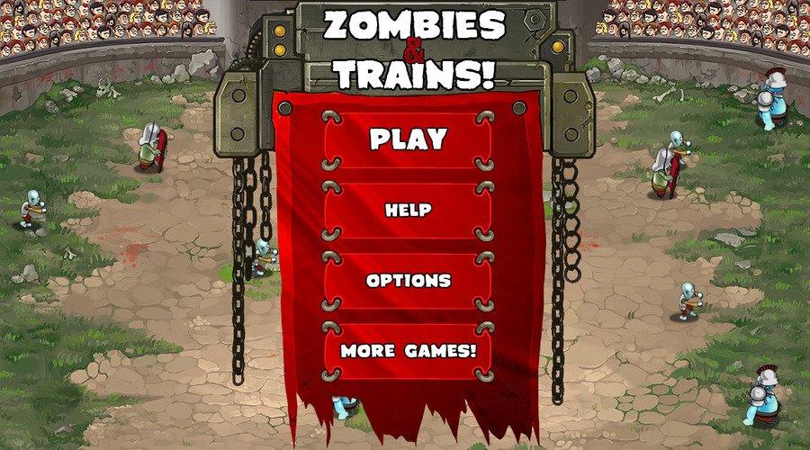 Скриншот из игры Zombies & Trains! - 2
