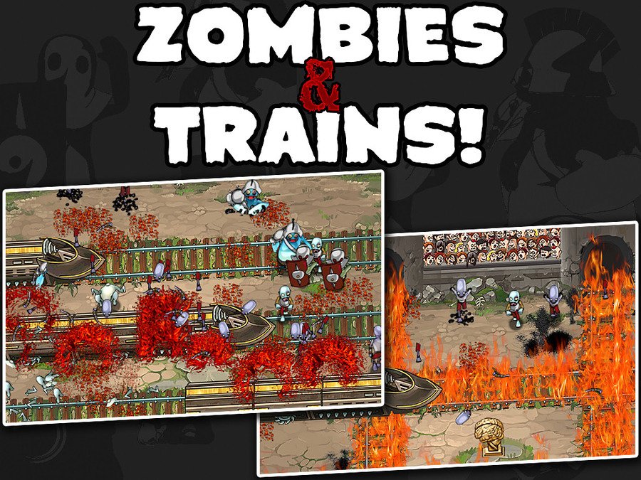 Скриншот из игры Zombies & Trains! - 5