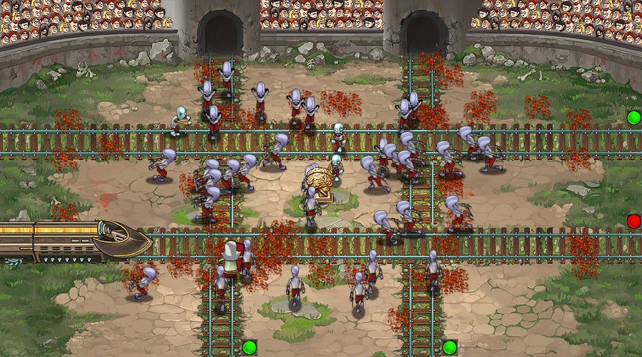 Скриншот из игры Zombies & Trains! - 14