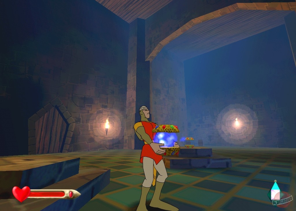 Скриншот из игры Dragon's Lair 3D - 3